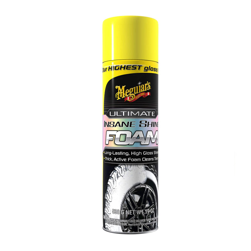 Renovador y Limpiador de Neumáticos Meguiar's® Ultimate Tyre Shine Foam 538g
