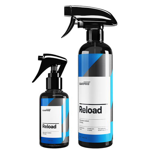 CarPro Reload Sio2 Quartz Spray Sealant 100 ml / 500 ml - Sellador Cerámico Spray para Autos