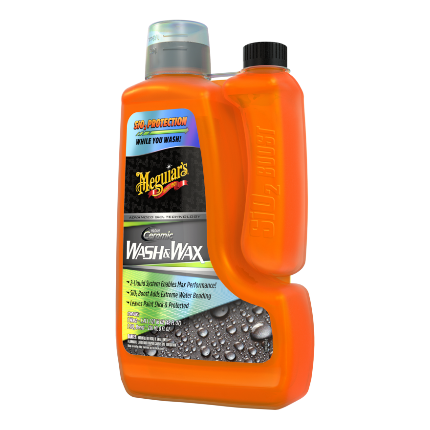 Hybrid Ceramic Wash Y Wax Meguiars - Shampoo Para Autos Cerámico 1,89 Ltrs
