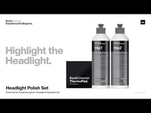 Cargar y reproducir el video en el visor de la galería, Koch Chemie Headlight Polish 2  - Pulimento y Sellador de Focos
